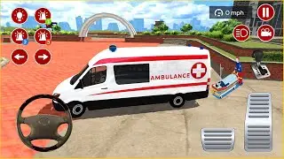 Ambulans Oyunu İzle 3D - American Ambulance Simulator #398 || Ambulans oyunları 4K Android Gameplay