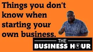 The Neil Coutts Show with Charles Fernandez - Things you don't know when starting your own business.