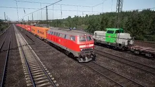 Train Sim World 5 DB BR 218 V160 Rhein Ruhr Osten PZB SIFA PS5 Gameplay
