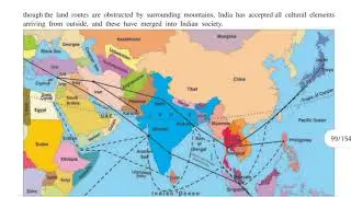 INDIA : LOCATION, GEOLOGICAL STRUCTURE AND PHYSIOTHERAPY - I | Class 9 SS Chapter 13  हिंदी में#gseb