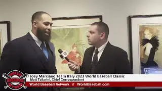 Left Handed Pitcher- Joey Marciano Team Italy 2023 World Baseball Classic