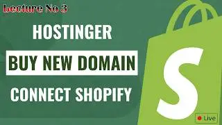 Buy New Domain Just for 2700 Rs 🔥 | Connect with Shopify using Hostinger (Live Proof)