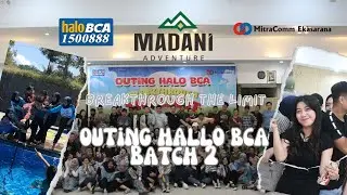 OUTBOUND TEAM BUILDING CHALLENGE MITRACOMM || HALLO BCA Batch 2 || PAKET OUTBOUND BANDUNGAN