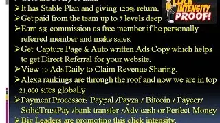 What is Click Intensity,How its work/buy adpack,How to Withdraw money from Click Intensity.