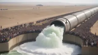 How Saudi Arabia Brings Seawater Across the Desert Through Giant Pipelines