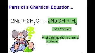 Parts of a Chemical Equation 2020