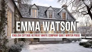 English Cottage Retreat Inspired by Emma Watson and The White Company Quiet Winter Poise