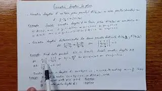 Ecuatia dreptei in plan - Geometrie - Clasa a X-a - 100502-01