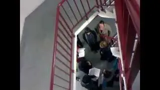 Choir in a stairwell - 