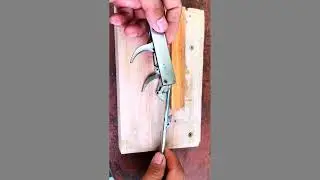 Trigger mechanism for an underwater crossbow  1