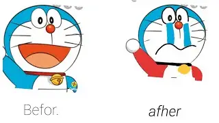 Doraemon crying #Draw a picture