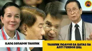 DRILLON AT POE TAHIMIK NGAYON SA ISSUE NG ANTI TERROR BILL BAKIT KAYA?