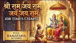 New Ram Dhun | 108 Times | Ramayana Scenes | Shri Ram Jai Ram Jai Jai Ram | Ram Naam Jap | 2026