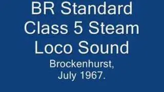 BR Standard Class 5 at Brockenhurst