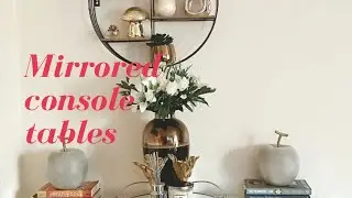Mirrored console table ideas & Decor