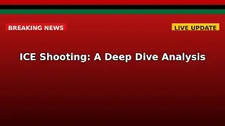ICE Shooting: A Deep Dive Analysis