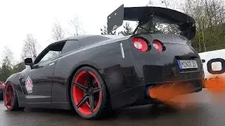 Nissan GTR Best of Sound - Launch Control - Acceleration compilation