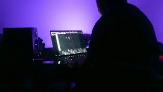 Making is DARK ambient trap beat actually...