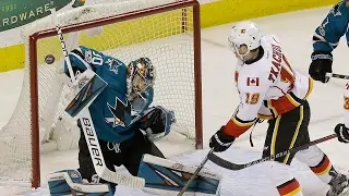 Dell stops 20 as Sharks snuff Flames