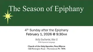 Holy Eucharist, Rite II, February 1, 2026
