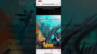Crypto Gems ft. Fantasy World Gold (FWG) Play to Earn Metaverse Project