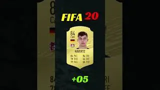 KAI HAVERTZ's FIFA EVOLUTION Will SHOCK You!🔥⭐ #eafc25 #fc25 #fc24 #fifa #fifa25