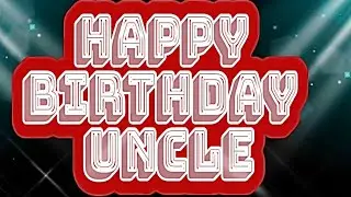 Happy Birthday Uncle video greetings #shorts