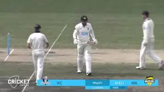 Highlights: Sheffield Shield final, day two