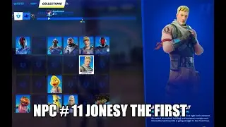 Fortnite Location - NPC # 11 JONESY THE FIRST - Talk to - Chapter 3 Season 2