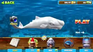 MOBY DICK !! NEW SHARK UPDATED ! - Hungry Shark Evolution