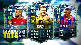 FIFA 21 | TOTS FLASHBACK PREDICTIONS! 🤯🔥 ft. 93 Reus 🇩🇪 92 Telles 🇧🇷 & 91 Demb&eacute;l&eacute; 🇫🇷