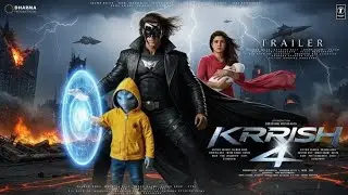 OFFICIAL  TRAILER  |KRRISH 4 | HRITHIK ROSHAN  | NORA FATE | JADUU |  #trailer #teaser #krrish4 