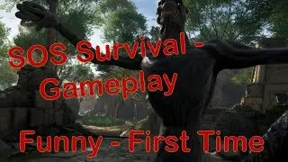 SOS Survival Funny Gameplay - Funny Moments - First Impression - First time - Review