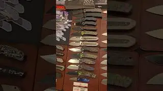 NEW YORK CUSTOM KNIFE SHOW!!! #shorts #youtubeshorts #custom #nyc #newyork #knife