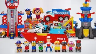 Unboxing Paw Patrol Sea Patroller Toy | Paw Patrol Ultimate City Tower Playset | Cat Pack Toys