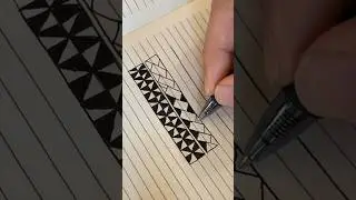 How to Draw Polynesian Patterns #fyp #culture #pacifica #polynesiantattoo #howtodraw #fypシ゚viral