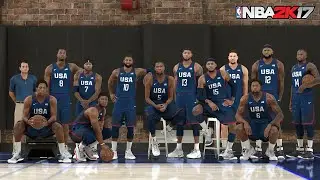 NBA2K17🏀 TEAM USA🇺🇸 Playoffs🏆RD 1 | #gameplay #subscribe #nba2k17  #ps3 