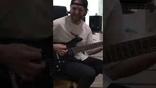 Slap breakdown from Dayseeker - The Color black! Enjoy 😌#music #cover #guitar  #metal #dayseeker