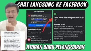 Auto Hijau! Cara banding Monetisasi Dibatasi Facebook terbaru 2024