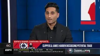 Shams Charania updates NBA Trade Deadline: James Harden wants out of the Clippers | ESPN SC