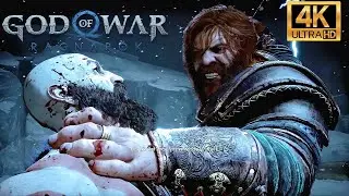 God of War: Ragnarok | Kratos vs Thor Fight Scene