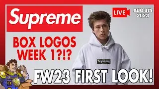 SUPREME FW23 TEASER / Plus Weekly Pick Ups.