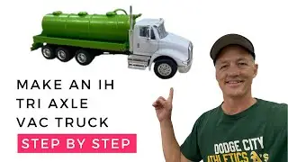 Mounting a 1/64 Scale 3D Printed Vacuum Tank on a Speccast IH 8600 | Easy Beginner Project!