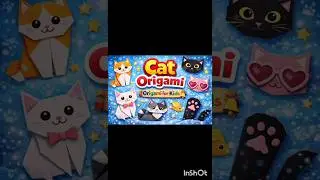 Origami Cat Set 🐱 | 5 Cute Paper Cats for Kids #Origami #Cat #DIY (Origami kočič&iacute; set)