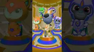 Talking Tom Hero Dash Super Power Hero Chase All Epic Raccoon Missions - Ultra Fast Run #Shorts #New