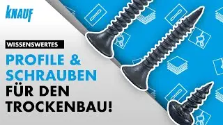Metallprofile & Schrauben f&uuml;r den Trockenbau | Trockenbau Wissen