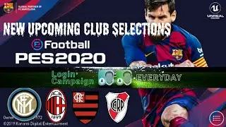 Pes 20 Mobile Upcoming Club Selections And New Login Bonus