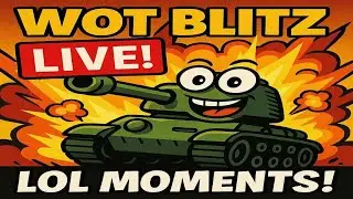 WOT Blitz LIVE 🚀 | Noob to Pro Journey &ndash; Funny Tank Moments & Gameplay!