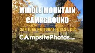 Middle Mountain Campground - San Juan National Forest, CO
