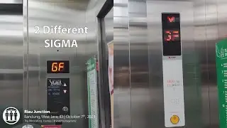 2x Sigma Lifts / Elevators - Riau Junction, Bandung, West Java